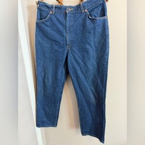 Levi's Blue Vintage 619 Orange Tab Relaxed Fit Jeans 38x28